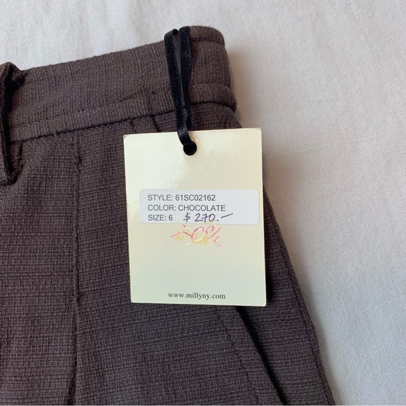 Milly of New York Chocolate skirt size 6 - Picture 6 of 10
